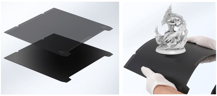 Creality 3D Smooth PEI Build Plate Kit Without Soft Magnetic 235 x 235mm